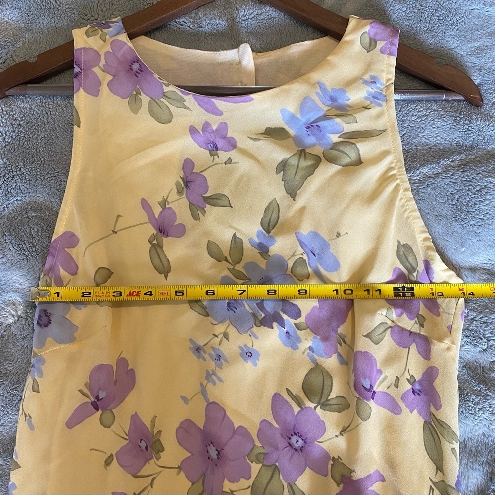 Vintage California Concept Floral Maxi Dress View 4